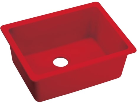 Elkay Quartz Luxe ELXU2522MA0 - Maraschino Angled View