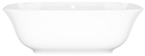 Rohl AMIATA™ AMT3MNSMOF - 32 Inch Freestanding Soaking Bathtub With Overflow Hole