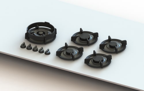 Pitt Cooking Enep Black Edition ENEP5BTNG - Modular Cooktop