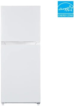 Element ENR10TFGBW - 24 Inch Freestanding Top-Freezer Refrigerator