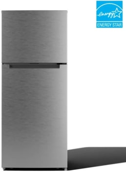 Element ENR18TFGCS - 28 Inch Freestanding Top-Freezer Refrigerator (Item displayed is model ENR18TFGBS. Actual product layout may vary.)