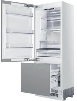 Elica Dolomite ER30SRB161PRL - 30 Inch Built-In Panel Ready Bottom-Mount Refrigerator - Left Hinge