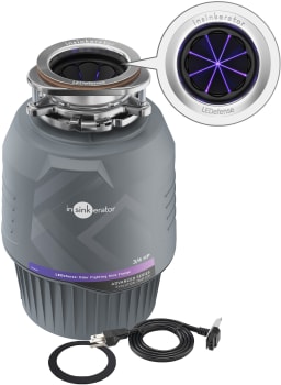 InSinkErator Evolution Series EVO75HPLED - 3/4 HP Continuous Garbage Disposal