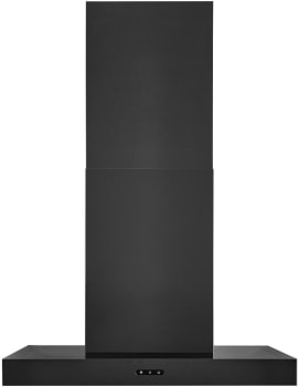 Broan EW4336BLS - 36-Inch Convertible T-Style Wall Mount Chimney Range Hood w/ LED Light, Black Stainless Steel