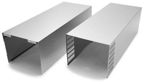 Whirlpool Extkit12es Stainless Steel Wall Mount Chimney Extension Kit