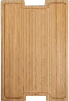 Kraus KCBWS02BB - Solid Bamboo Cutting Board with Built-In Grooves