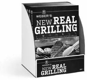 Weber 209552 Weber's New Real Grilling™ Displayer Cookbook