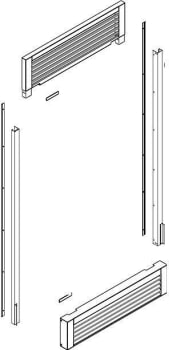 Forno F173832GTKS - Grille Trim Kit
