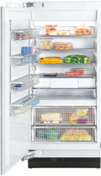 Miele F1913VI 36 Inch Freezer Column with Adjustable Wire Shelves