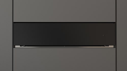 Fulgor Milano Matteo Collection 400 Series F4MWD24MB1 - 24" Matteo 400 Series Warming Drawer in Front View