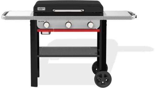 Weber 1501345 Slate Rust-Resistant Griddle with Carbon Steel