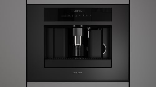 Fulgor Milano Matteo Collection 700 Series F7MBC24MB1 - 24" Matteo 700 Series Built-In Coffee Machine in Front View