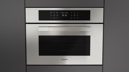 Fulgor Milano Matteo Collection 700 Series F7MSCO24S1 - 30" Matteo 700 Series Combi Steam Oven in Front View