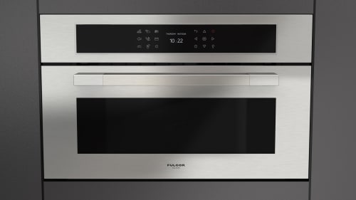 Fulgor Milano Matteo Collection 700 Series F7MSCO30S1 - 30" Matteo 700 Series Combi Steam Oven in Front View