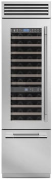Fulgor Milano Sofia Series F7PBW24S1L - 24 Inch Dual Zone Wine Cellar with 54 Bottle Capacity