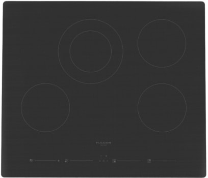 Fulgor Milano 700 Series F7RT24B1 - 24 Inch Electric Cooktop in Front View
