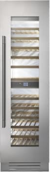 Fulgor Milano 700 Series F7SWC24S1R - 24 Inch Built-In Dual Zone Wine Cooler with 80 Bottles Capacity
