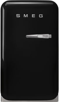 Smeg 50's Retro Design FAB5ULBL3 - 50's Style Refrigerator, Black, Energy Efficiency Class A+++