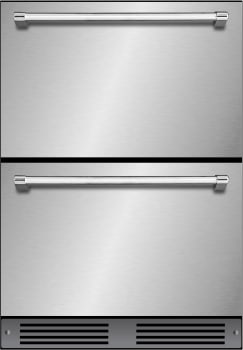 XO XOU24RDS - 24 Inch Built-In Under-Counter Beverage Refrigerator Drawers