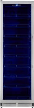 Forno Cesinali FBCBI670324S - Cesinali 24 Inch Freestanding/Built-In Beverage Center in Front View