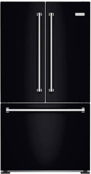 BlueStar Culinary Series FBFD361PB - French Door Refrigerator Bottom Mount Freezer