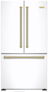 BlueStar Culinary Series FBFD361PMWPLT - French Door Refrigerator Bottom Mount Freezer
