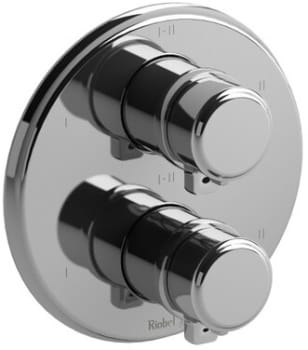 Rohl Momenti™ TMMRD46JC - Momenti™ Dual Lever Handle Thermostatic and Pressure Balance Trim with 6 Functions in Chrome