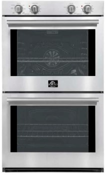 Forno Vomero FBOEL132430 - Vomero 30 Inch Double Wall Oven in Front View