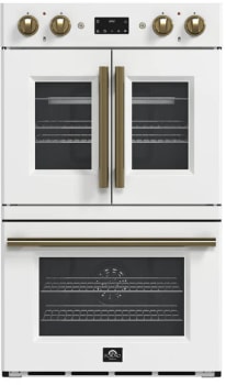 Forno FBOEL134030WHT - Asti 30-Inch Double Electric Wall Oven