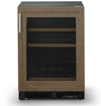 Viking 5 Series FBUI5242G - 24 Inch Custom Panel Glass Door Beverage Center