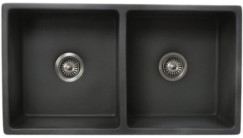 Nantucket Sinks FCFS3318DCONCRETE - Front View