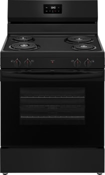 Frigidaire FCRC3012BB - 30 Inch Freestanding Electric Range