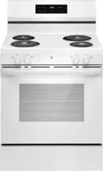 Frigidaire FCRC3022BW - 30 Inch Freestanding Electric Range
