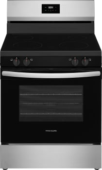 Frigidaire FCRE3050BS - 30 Inch Freestanding Electric Range