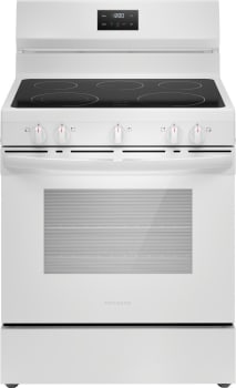Frigidaire FCRE3052BW - 30 Inch Freestanding Electric Range