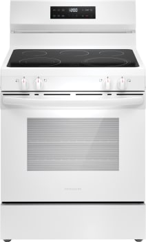 Frigidaire FCRE3062AW - 30 Inch Freestanding Electric Range