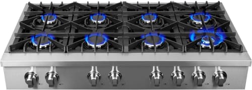 Forno Cossato FCTGS573748 - 48 Inch Gas Rangetop with 8 Sealed Burners