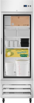 Koolmore KMRIC1DGD - 27 Inch Commercial Convertible Refrigerator/Freezer