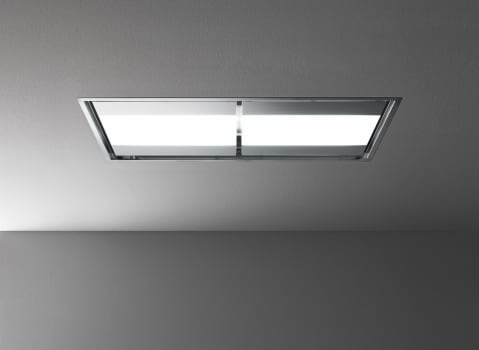 Falmec Falmec_Design NUVOLA FDNUV54C6WHR1 - NUVOLA 54 Inch Ceiling Mount Range Hood in Installation View