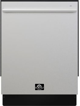 Forno Espresso Romano FDWBI803524S - Romano 24 Inch Fully Integrated Built-In Dishwasher in Front View