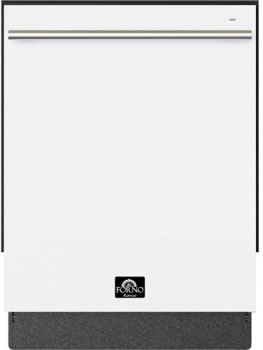 Forno Espresso Romano FDWBI803524WHT - Romano 24 Inch Fully Integrated Built-In Dishwasher in Front View