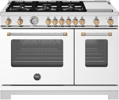 Bertazzoni Master Series MAS486GGASBG - 48 Inch Freestanding Gas Range