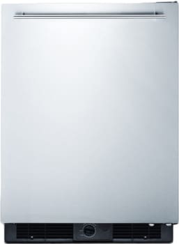 Summit FF590SSHH 24 Inch Undercounter Refrigerator with 5.7 cu. ft