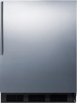 Summit Commercial Series FF7BKSSHV - 24 Inch Commercial Compact Refrigerator