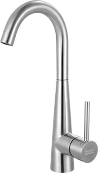 Franke FFB3450 - Steel Series Single Handle Arc Spout Kitchen Faucet with 1.75 GPM Flow Rate