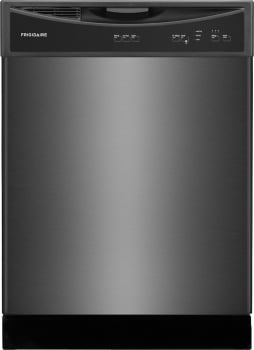 black and silver dishwasher