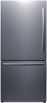 Summit FFBF179SSIMLHD - 31 Inch Counter Depth Bottom Freezer Refrigerator
