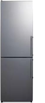 Summit FFBF235PLLHD - 24 Inch Counter-Depth Bottom Freezer Refrigerator