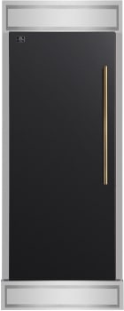 Forno Maderno FFFFD172232LMGBLK - Maderno 28-Inch Built-In Convertible Refrigerator in Black