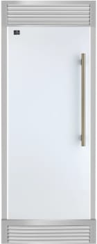 Forno Maderno FFFFD172232LSGWHT - Maderno 28" Built-In Convertible Refrigerator in White, 13.6 cu. ft. Left Swing
